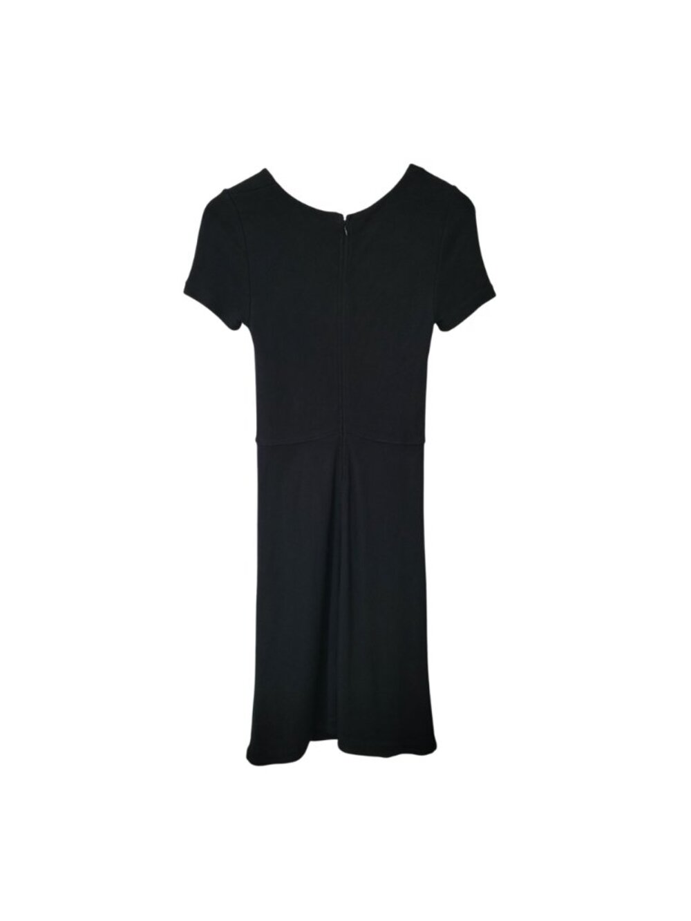 Madewell Black Midi Dress Womens Size S Classic Chic - Picture 2 of 7